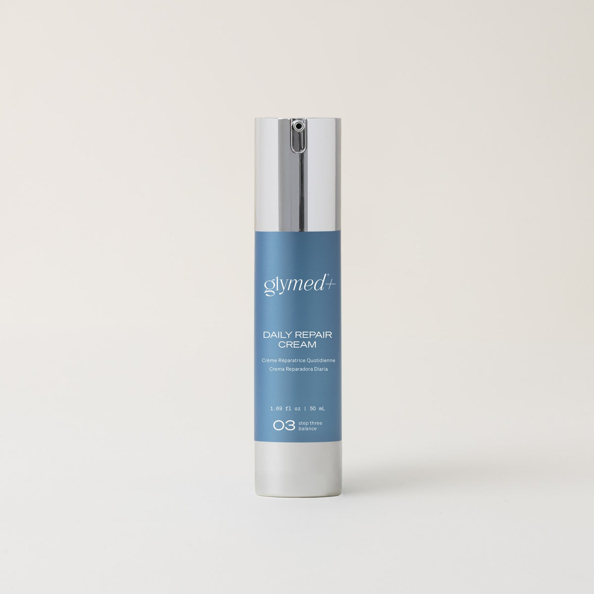 GlyMed Plus Daily Repair Cream, 1.69 oz airless pump bottle